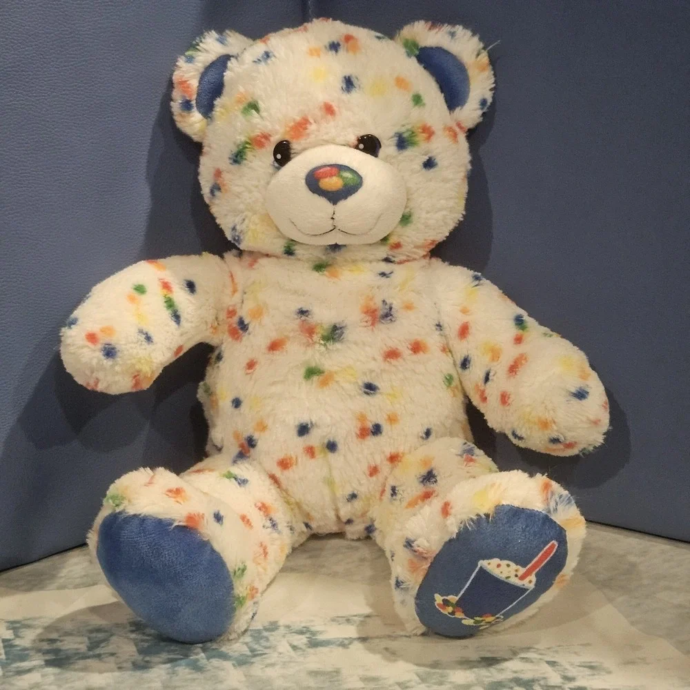 Build A Bear Baskin Robbins Sundae Bear & Dairy Queen Blizzard Bear Plush Bundle